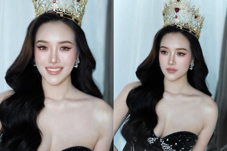 Người đẹp gốc Việt 18 tuổi ở Hoa hậu Hòa bình Thái Lan 2 Cô năm nay 18 tuổi, có mẹ là người Quảng Bình đã sang Thái Lan sinh sống, làm việc từ lâu.