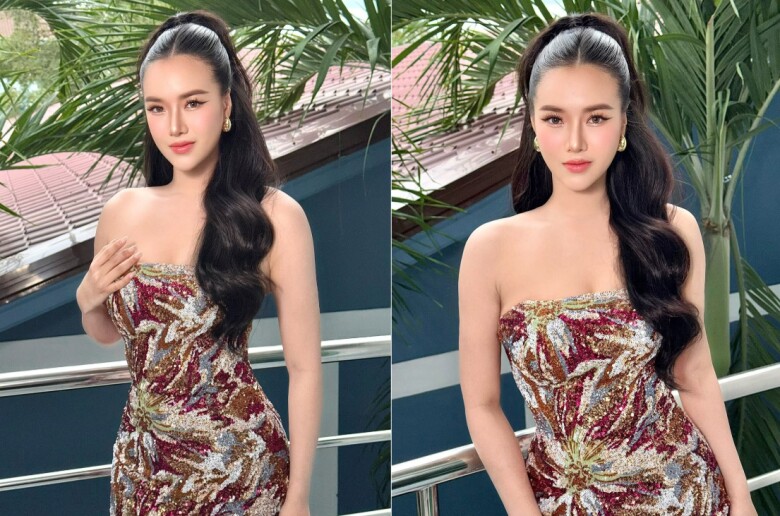 Người đẹp gốc Việt 18 tuổi ở Hoa hậu Hòa bình Thái Lan 6 Cô cho biết mẹ là người có ý nghĩa rất lớn đối với mình, là nguồn động lực thôi thúc cô luôn cố gắng mỗi ngày, không ngừng nỗ lực hoàn thiện bản thân.