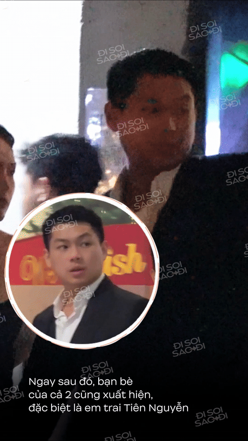 Bắt gặp Tiên Nguyễn và chồng đi 