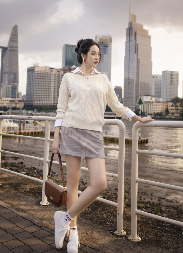 Áo len trở thành lựa chọn hoàn hảo cho tiết trời se lạnh 8 Áo len trở thành lựa chọn hoàn hảo cho tiết trời se lạnh - Ảnh 8.