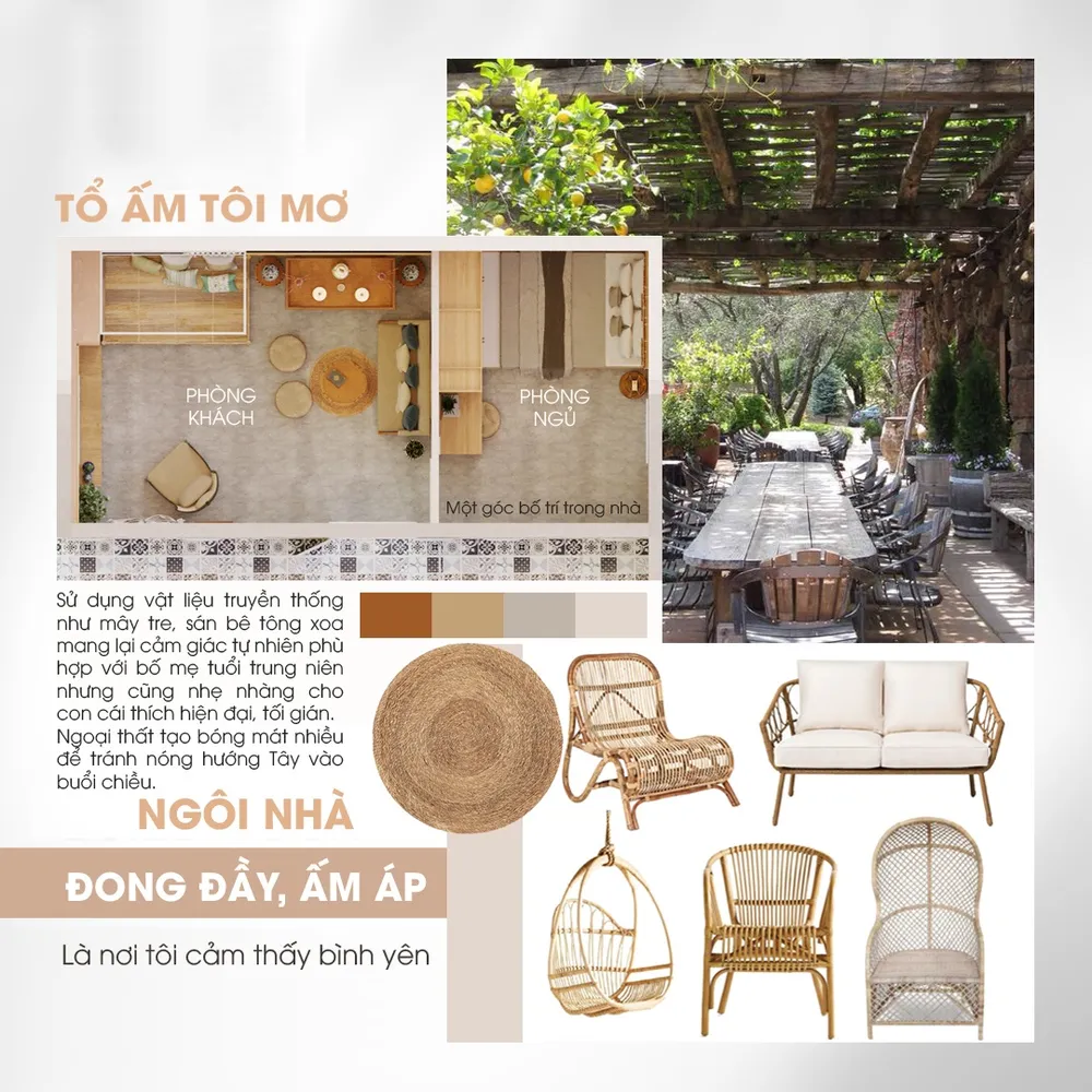 Tác giả tự thiết kế ngôi nhà cho ba mẹ ở quê nhà Tác giả tự thiết kế ngôi nhà cho ba mẹ ở quê nhà