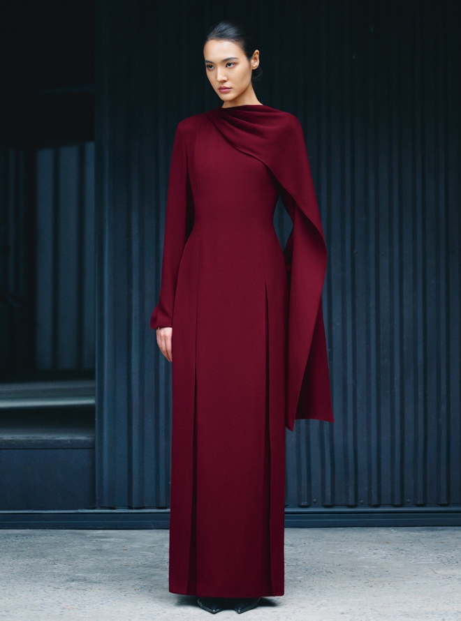 Đầm dự tiệc đơn sắc, sức hút ấn tượng ngay từ ánh nhìn đầu tiên - Ảnh 4.