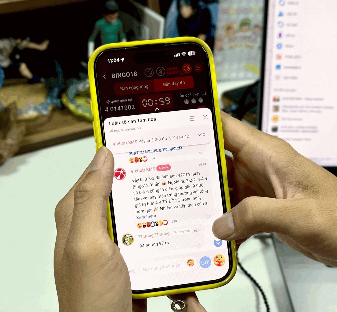 Bí quyết luận số của người chơi xổ số quay nhanh Bingo18 2 Bí quyết luận số của người chơi xổ số quay nhanh Bingo18 - Ảnh 2.