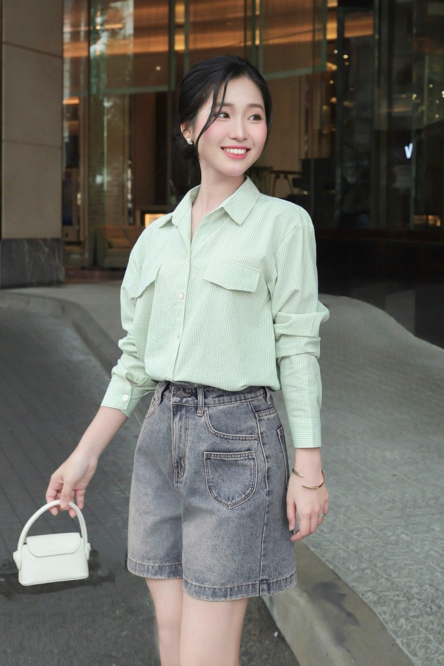 Áo sơ mi thanh lịch, 'chìa khóa' cho tủ đồ công sở- Ảnh 8.