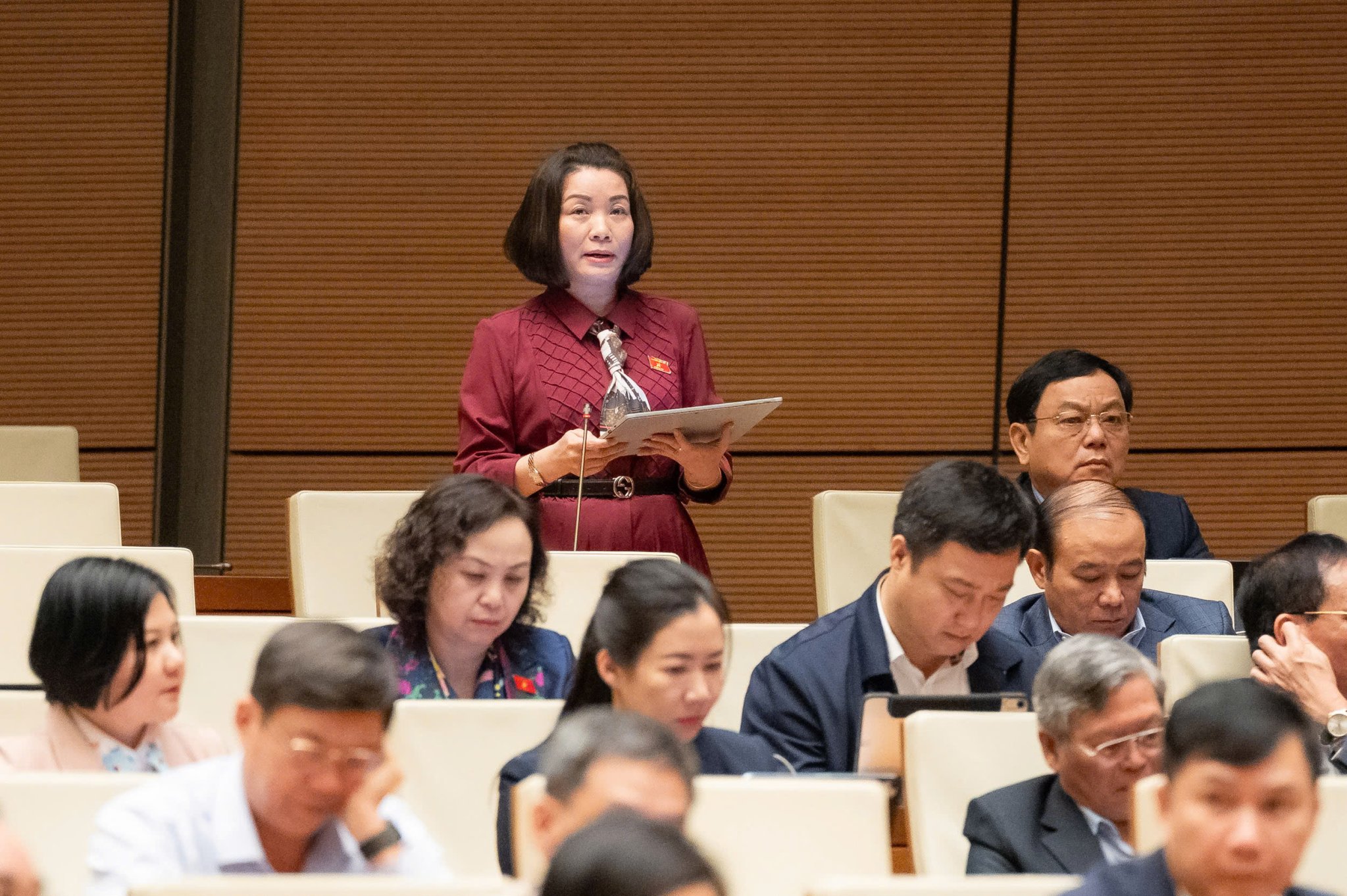 Đại biểu Quốc hội: Tăng cường công an cấp xã đủ mạnh tuần tra 'thức cho dân ngủ, gác cho dân vui' 2 công an - Ảnh 2.