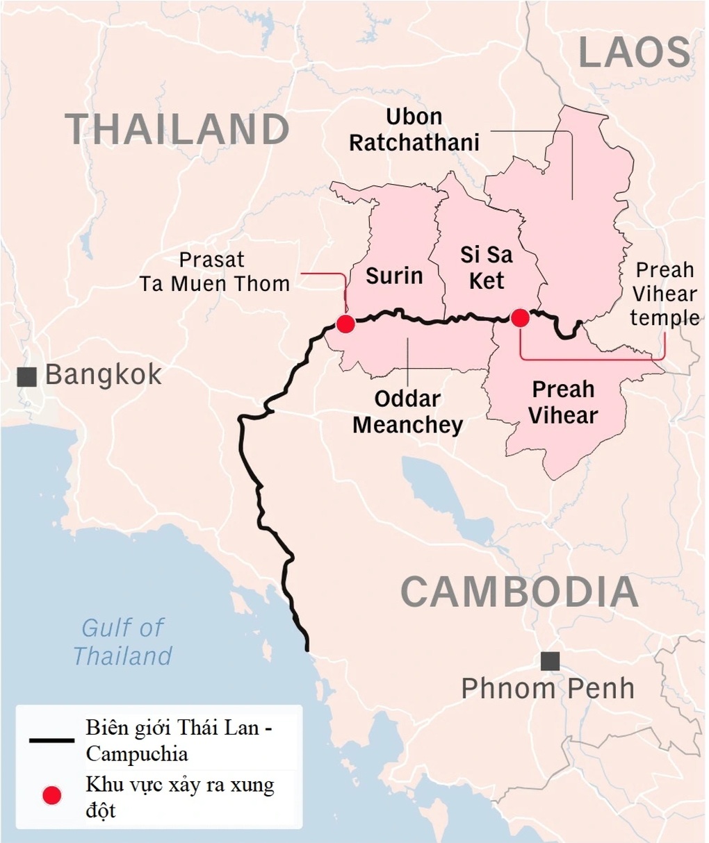 Campuchia, Thái Lan lên tiếng về đụng độ biên giới - 2