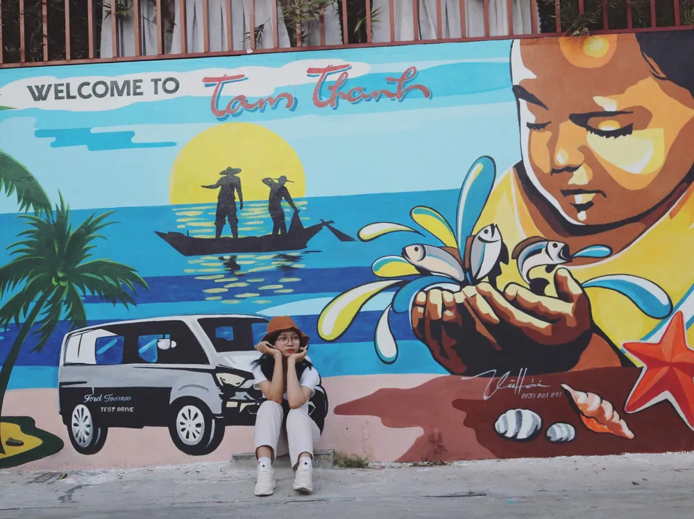 Tác giả trong một chuyến du lịch. Ảnh: NVCC Tác giả trong một chuyến du lịch. Ảnh: NVCC