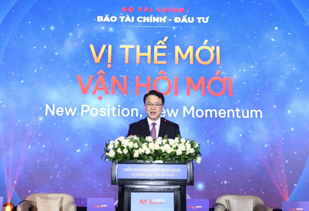 Thứ trưởng Bộ Tài chính Trần Quốc Phương. Ảnh: QUANG HUY M&A-mua-ban-sap-nhap-von-ngoai-h3.JPG