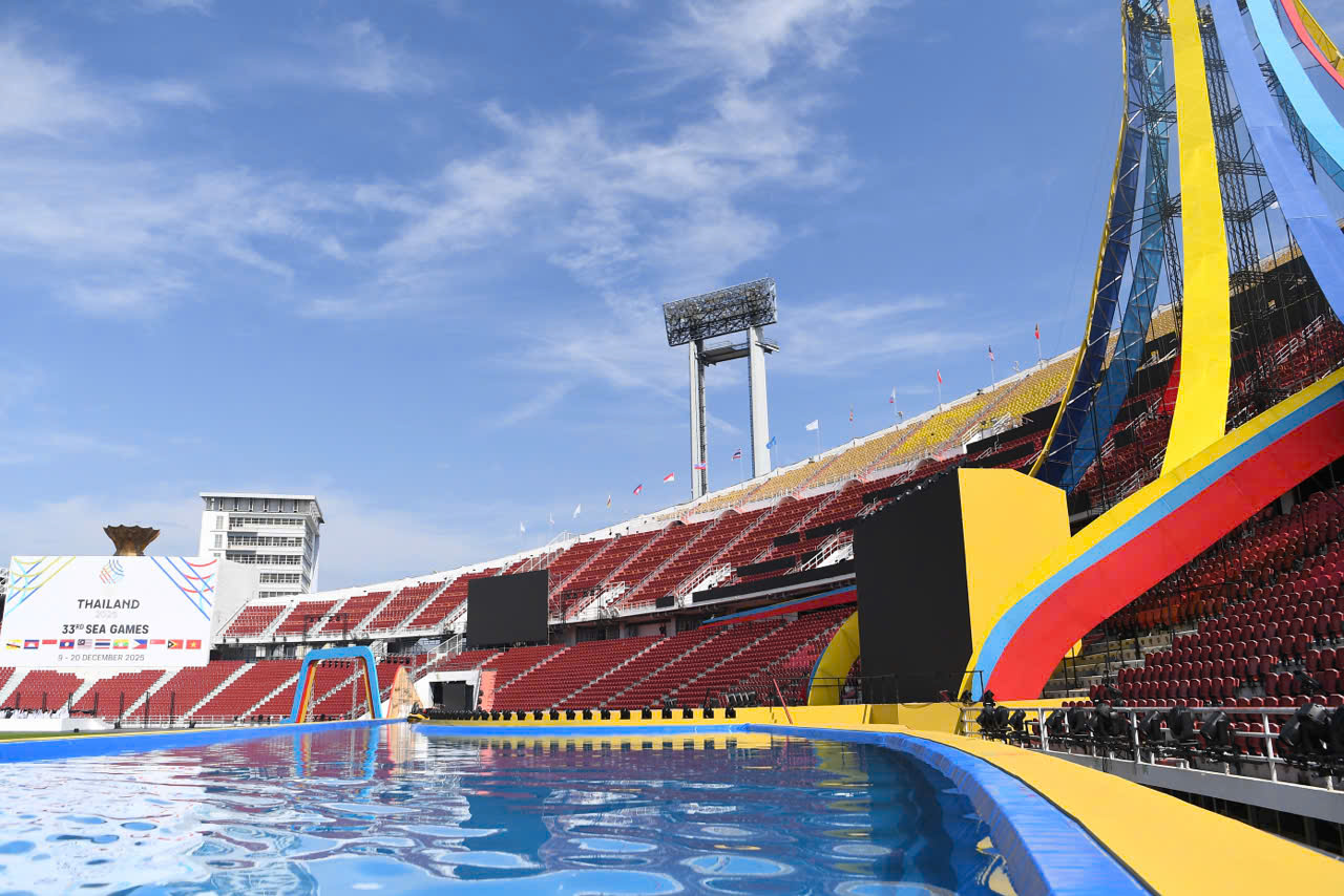 Khai mạc SEA Games 33: Lễ hội ánh sáng và sắc màu, màn biểu diễn mô tô nước bùng nổ- Ảnh 25.