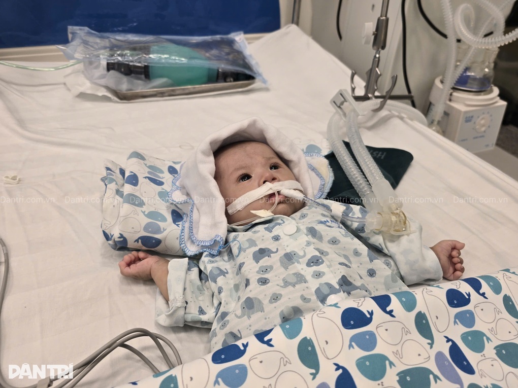 Bé 3 tháng tuổi nguy kịch vì sốc nhiễm khuẩn, cha mẹ nghèo bất lực cầu cứu - 4