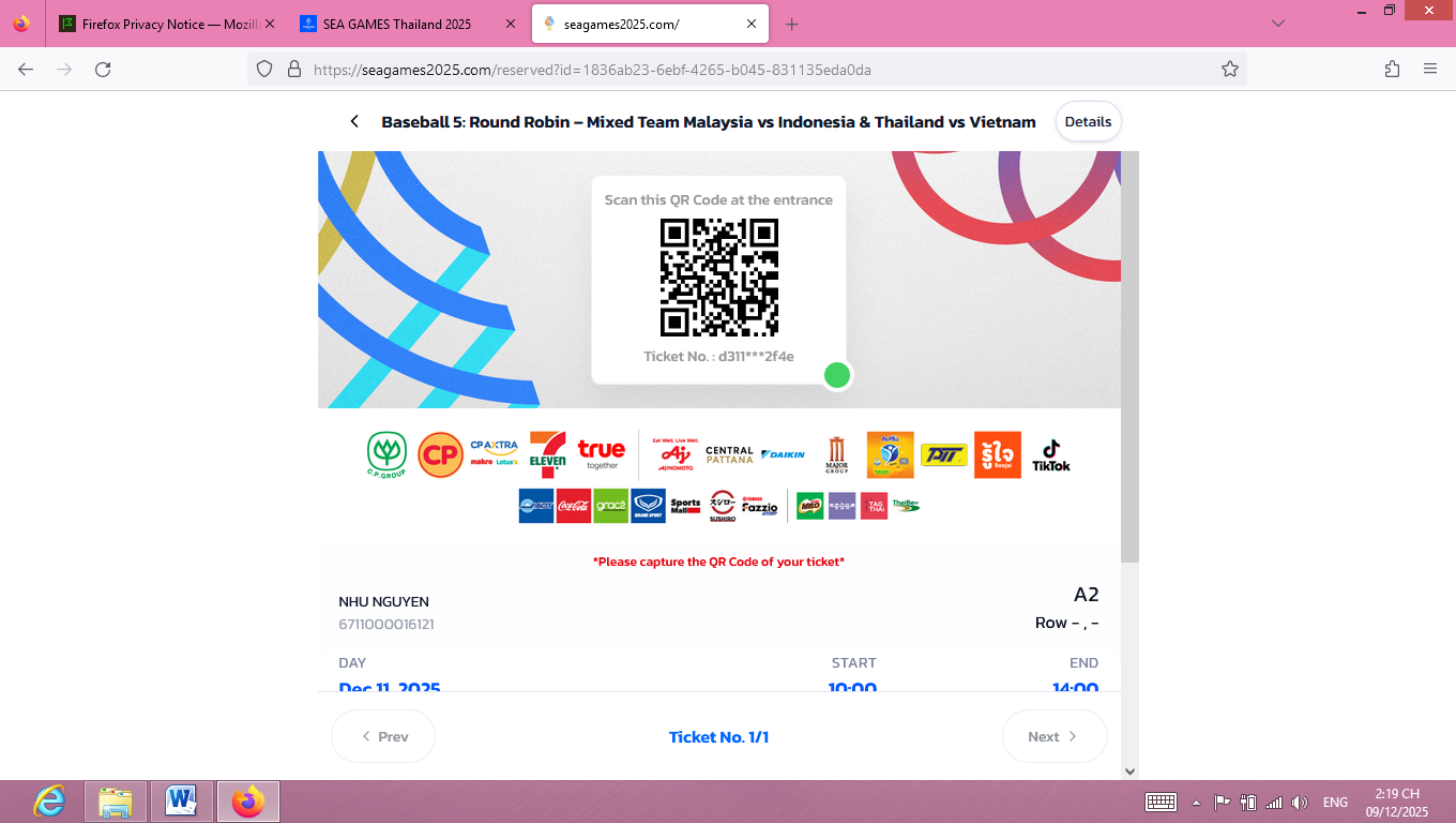 Cực nóng chuyện đặt vé xem SEA Games 33: CĐV Việt Nam cần tuân thủ điều gì, sẽ ‘trắng tay’ nếu…- Ảnh 5. Cực nóng chuyện đặt vé xem SEA Games 33: CĐV Việt Nam cần tuân thủ điều gì, sẽ ‘trắng tay’ nếu…- Ảnh 5.