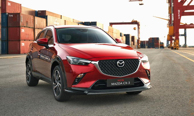 Mazda CX-3 2025 ra mắt thị trường Việt Nam ngày 11/8. Ảnh: Thaco