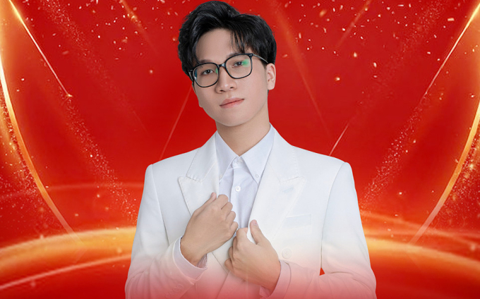 Tấn Đạt tại cuộc thi. Ảnh: Ban tổ chức cung cấp