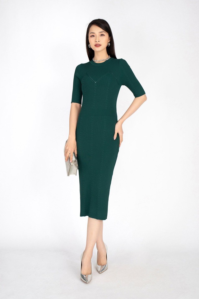 Váy len ôm body tôn dáng mà vẫn ấm áp cho thời điểm giao mùa- Ảnh 8. Váy len ôm body tôn dáng mà vẫn ấm áp cho thời điểm giao mùa- Ảnh 8.