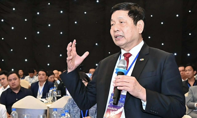 'UAV Việt có tiềm năng cạnh tranh thế giới' 2 Ông Trương Gia Bình, Chủ tịch tập đoàn FPT. Ảnh: Lê Tuyết