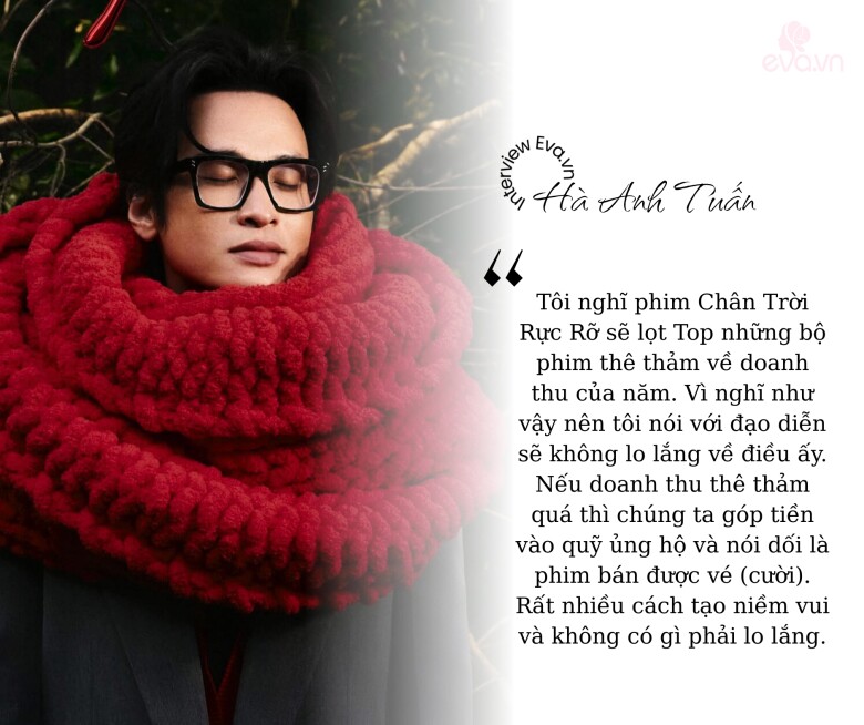 XEM VIDEO: Hà Anh Tuấn không lo lắng về doanh thu bộ phim, lường trước có khả năng thảm hại.