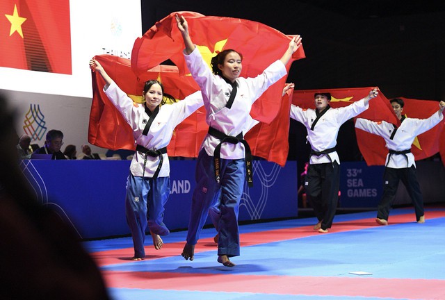 Diễn biến Việt Nam thi đấu SEA Games 33 hôm nay 10/12: Việt Nam có 2 huy chương vàng - Ảnh 2. Diễn biến Việt Nam thi đấu SEA Games 33 hôm nay 10/12: Việt Nam có 2 huy chương vàng - Ảnh 2.