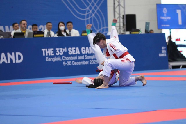 Diễn biến Việt Nam thi đấu SEA Games 33 hôm nay 10/12: Việt Nam có 2 huy chương vàng - Ảnh 18. Diễn biến Việt Nam thi đấu SEA Games 33 hôm nay 10/12: Việt Nam có 2 huy chương vàng - Ảnh 18.