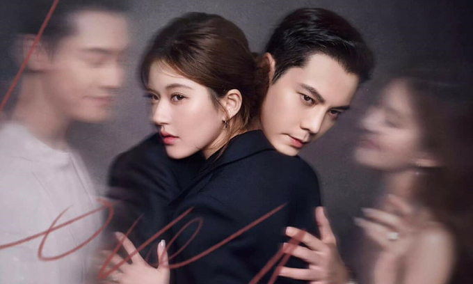 Triệu Lộ Tư (trái) và Trần Vỹ Đình trong phim. Ảnh: WeTV