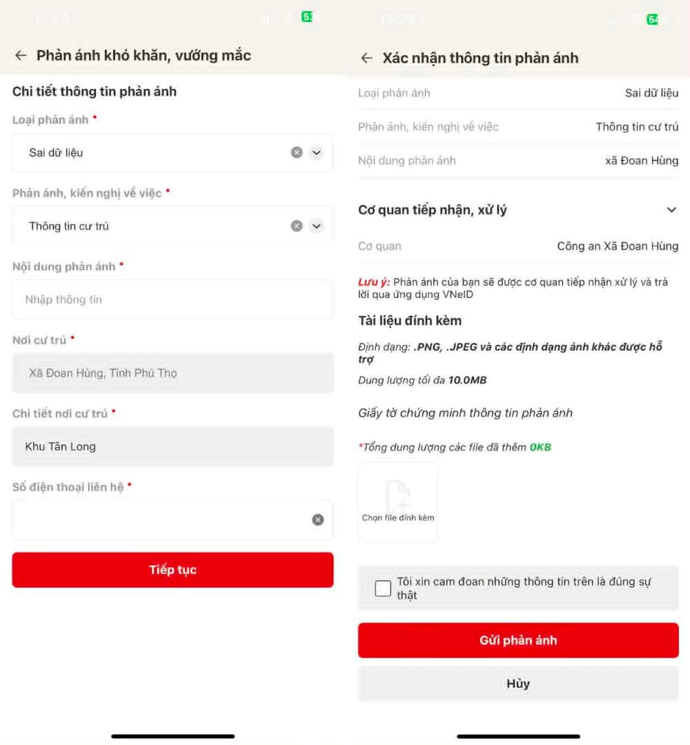 Cách chỉnh sửa thông tin địa chỉ thường trú, tạm trú đang bị sai trên ứng dụng VNeID đơn giản- Ảnh 5.