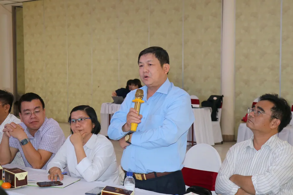 Ông Huỳnh Tấn Đạt, Giám đốc Trung tâm Trợ giúp pháp lý Nhà nước TP.HCM. Ảnh: HN giấy tờ tùy thân.jpg