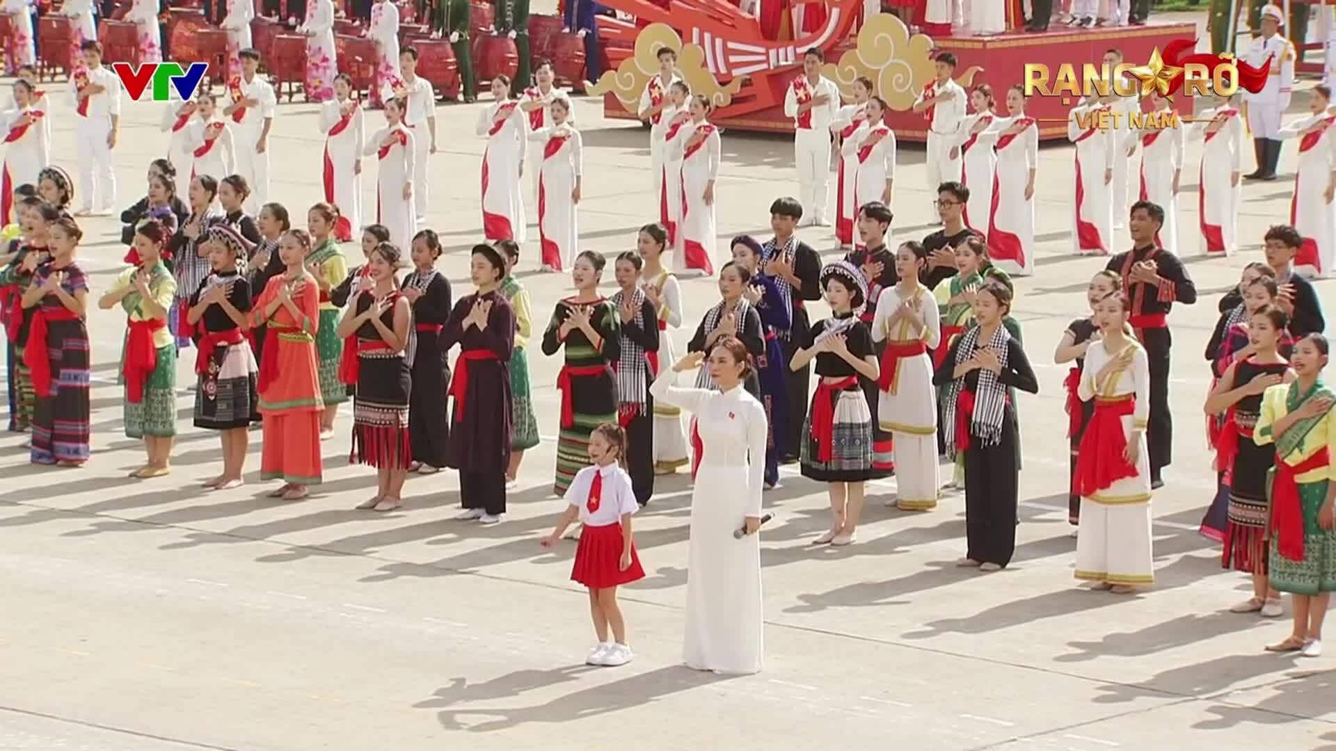 Tiết mục "Tiến quân ca - Giai điệu tự hào - Thịnh vượng Việt Nam sáng ngời"