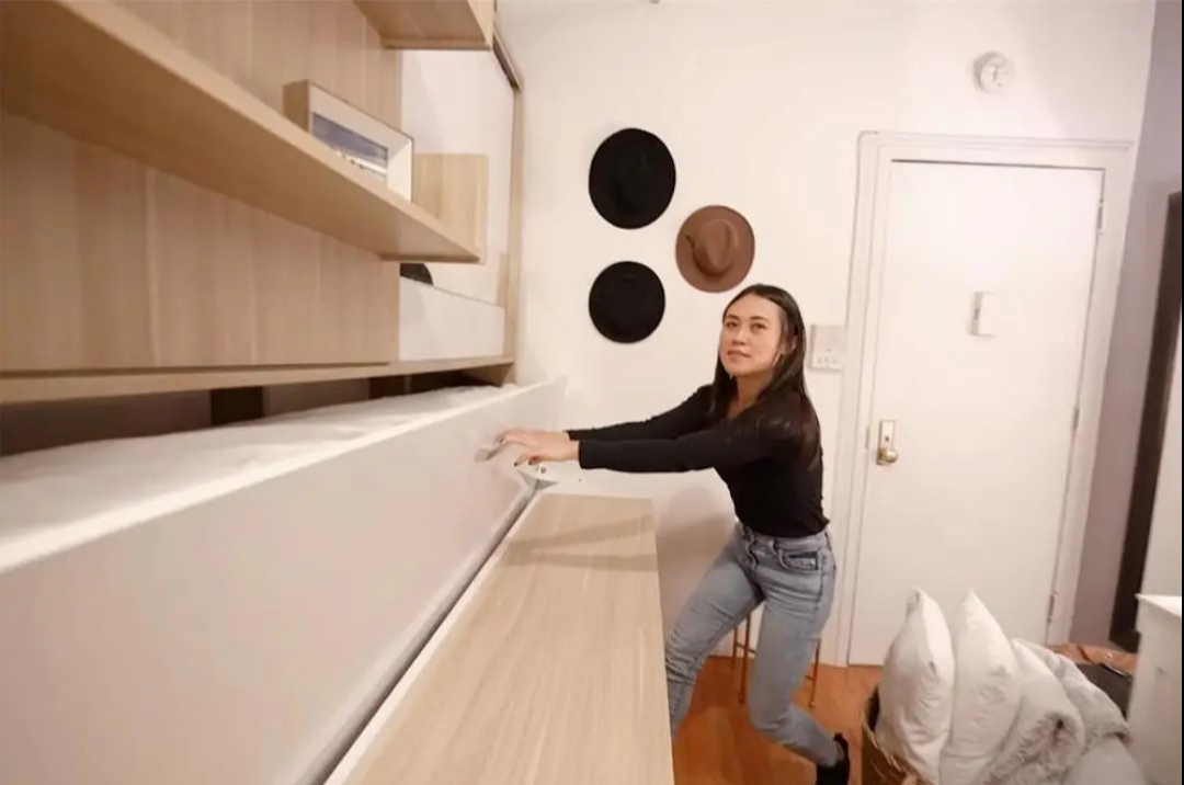 2 vợ chồng ở căn hộ 7m² vẫn thoải mái, 5 triệu người xem xin bái phục 16 1765387457 549 2 vo chong o can ho 7m² van thoai mai