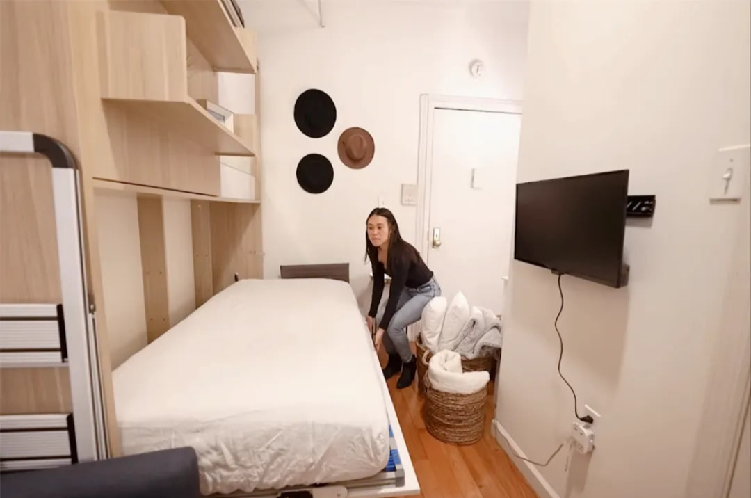 2 vợ chồng ở căn hộ 7m² vẫn thoải mái, 5 triệu người xem xin bái phục 17 1765387458 53 2 vo chong o can ho 7m² van thoai mai