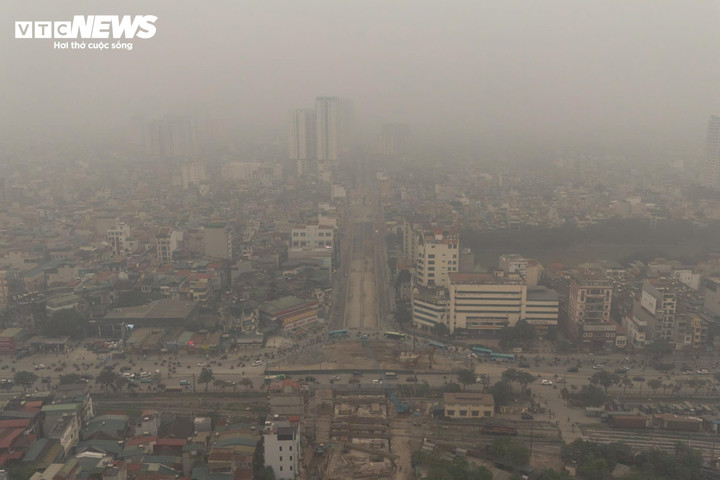 Ô nhiễm không khí ở Hà Nội leo thang, loạt điểm cảnh báo tím- Ảnh 4.