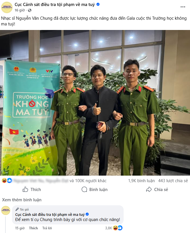 Nhạc sĩ 10 tỷ view ngưng sáng tác, bỏ học Nhạc viện “vào ngành” Công an?- Ảnh 2.