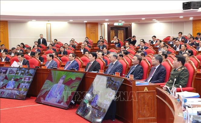 Tổng Bí thư Tô Lâm chủ trì Hội nghị phòng, chống tham nhũng, lãng phí, tiêu cực 4 Tổng Bí thư Tô Lâm chủ trì Hội nghị phòng, chống tham nhũng, lãng phí, tiêu cực - Ảnh 4.