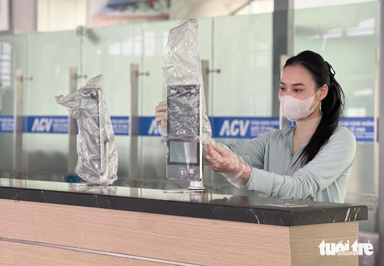Sân bay Vinh mở cửa lại từ 19-12, nhận diện sinh trắc học hành khách 6 Sân bay Vinh mở cửa lại từ 19-12, nhận diện sinh trắc học hành khách - Ảnh 6.