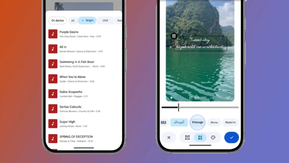 Google Photos 'tuyên chiến' CapCut với 5 tính năng chỉnh sửa video mới 3 Google Photos 'tuyên chiến' CapCut với 5 tính năng chỉnh sửa video mới - Ảnh 3.