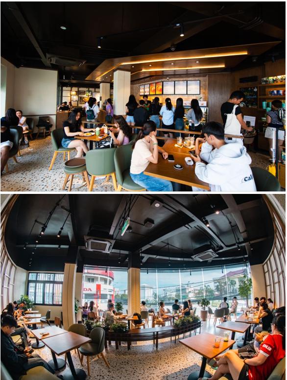 Starbucks Long Xuyên: Không gian hiện đại giữa lòng miền Tây, hút giới trẻ check-in rần rần- Ảnh 4.