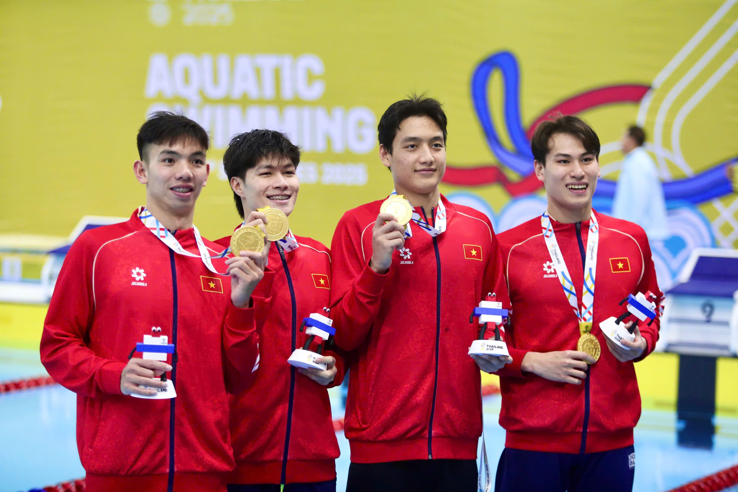 Giành 10 HCV trong ngày 11.12, Việt Nam vươn lên đứng thứ nhì: Chủ nhà Thái Lan vẫn vô đối- Ảnh 5. Giành 10 HCV trong ngày 11.12, Việt Nam vươn lên đứng thứ nhì: Chủ nhà Thái Lan vẫn vô đối- Ảnh 5.