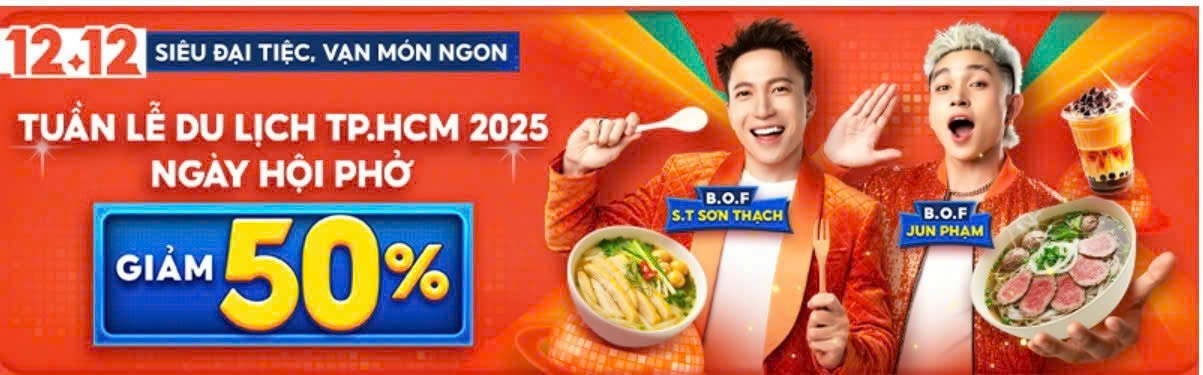 Quảng bá phở ở Ba Lan, phường Xuân Hòa thử thách cộng đồng, ShopeeFood ưu đãi khách đặt phở 3 Ngày của phở - Ảnh 3.