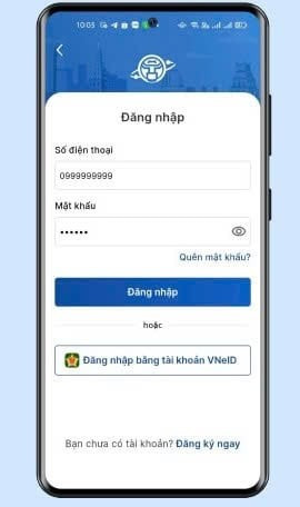 Các bước khai báo thông tin dữ liệu đăng ký xe và giấy phép lái xe trên ứng dụng iHanoi- Ảnh 2.