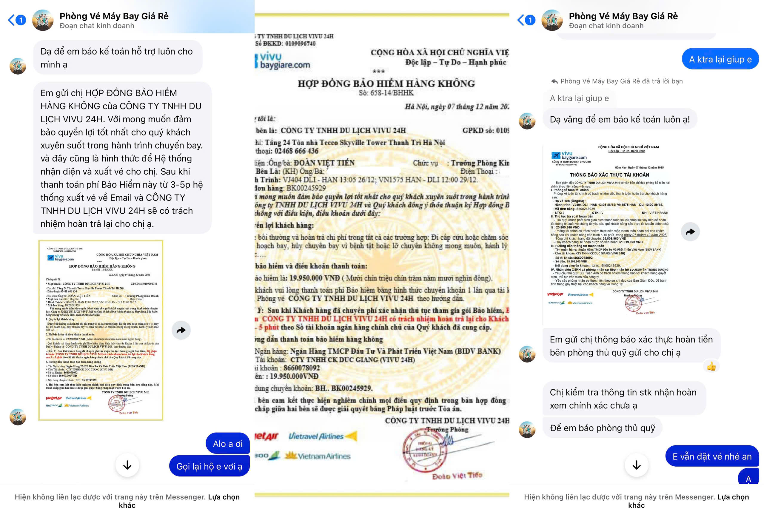 Mua vé máy bay tết qua đại lý, web 'ma': Đừng để sập bẫy lừa nữa!- Ảnh 4. Mua vé máy bay tết qua đại lý, web 'ma': Đừng để sập bẫy lừa nữa!- Ảnh 4.