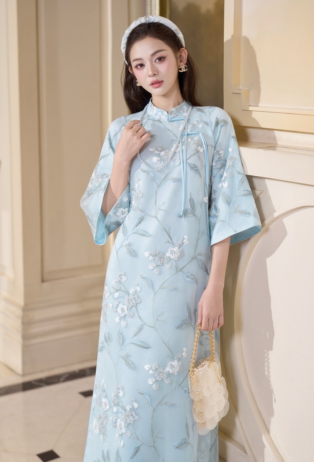 5 gam màu áo dài không thể thiếu mùa tết 2026 - Ảnh 3.