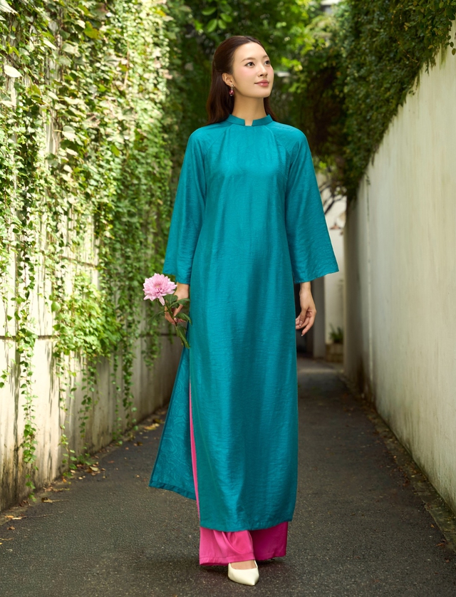 5 gam màu áo dài không thể thiếu mùa tết 2026 - Ảnh 4.