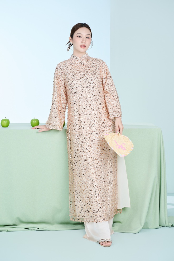 5 gam màu áo dài không thể thiếu mùa tết 2026 - Ảnh 8.