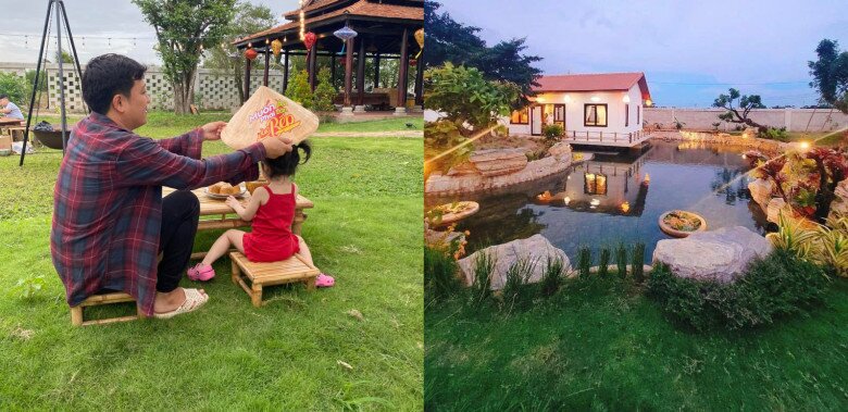 Vừa chào đời, con gái Trường Giang đã đứng tên căn biệt thự nhà vườn hơn 70 tỷ đồng.