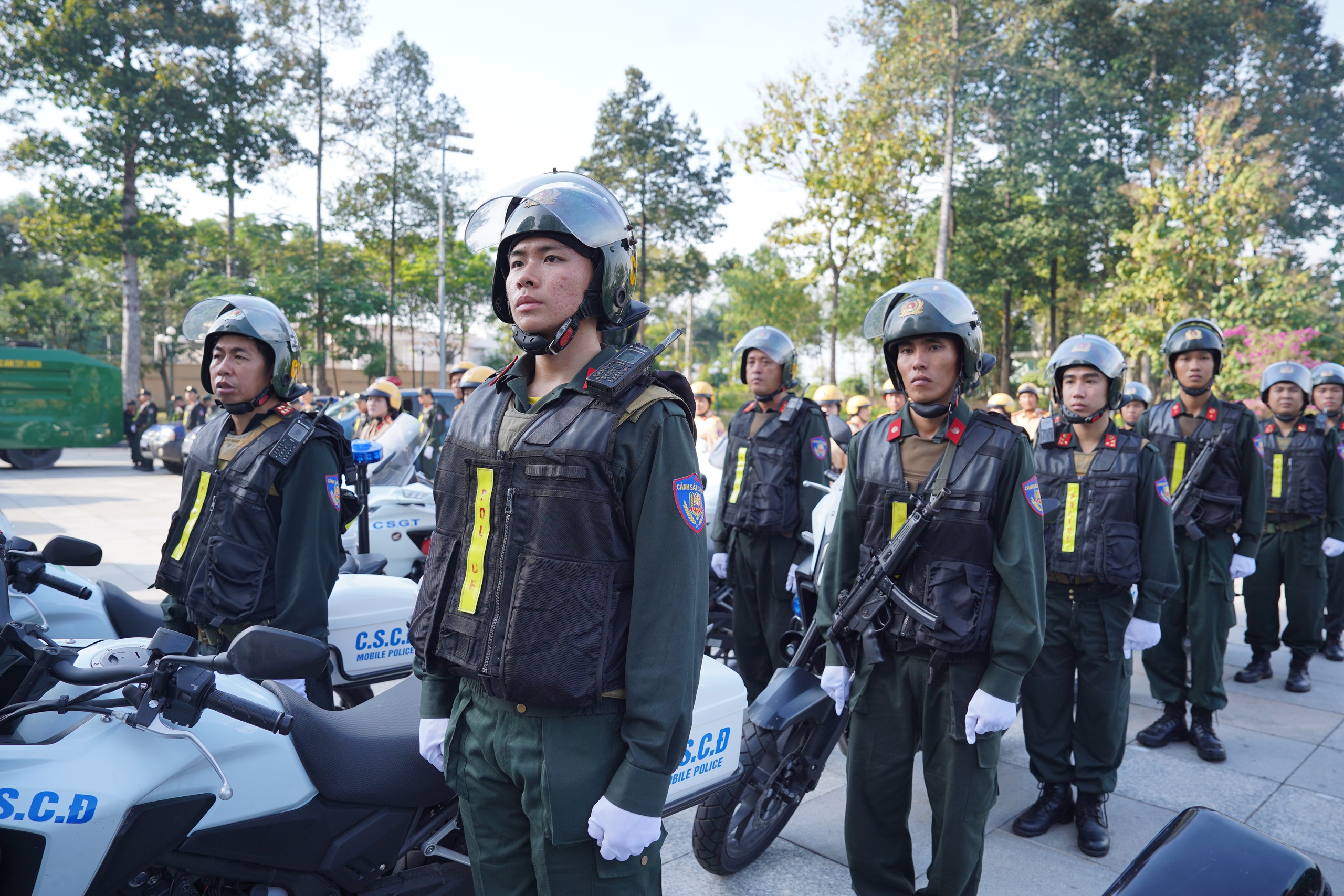 Giám đốc Công an TP.HCM trung tướng Mai Hoàng phát lệnh ra quân cao điểm phòng chống tội phạm- Ảnh 2.