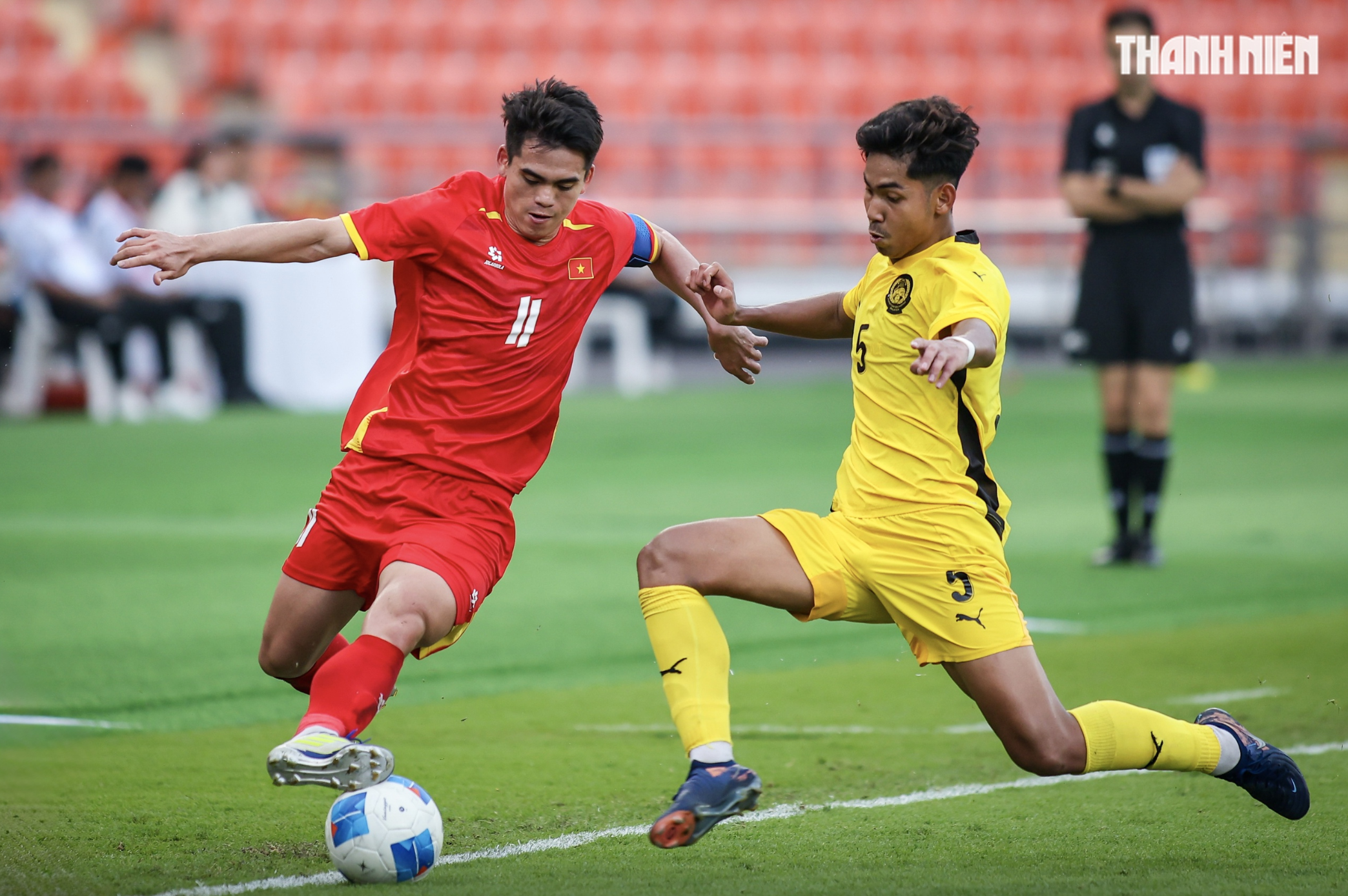 U.23 Việt Nam đã 'nóng máy': Rực lửa khí thế vô địch SEA Games- Ảnh 2.