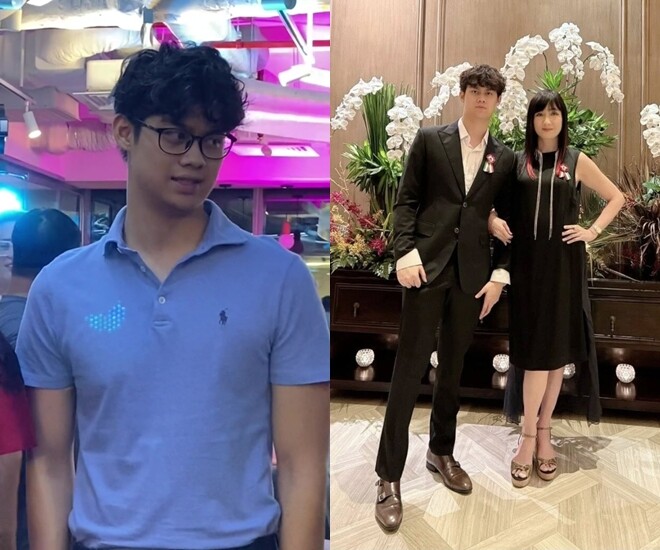 Con trai Chủ tịch của Hiền Mai khoe thành tích học tập điểm tuyệt đối ở Mỹ, ngoại hình điển trai lại hào phóng với bạn 5 Tony sở hữu chiều cao hơn 1m8.