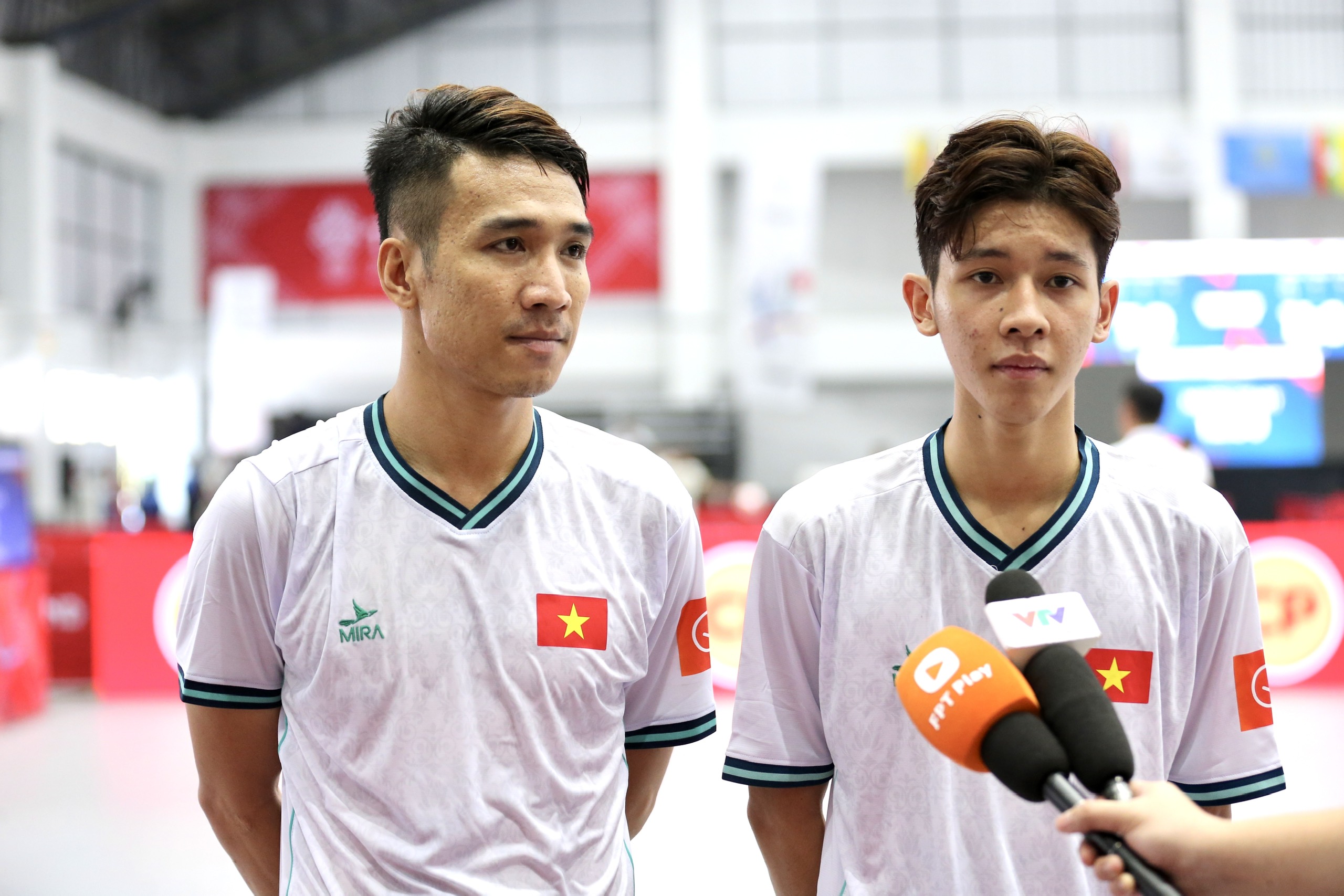 Thắng ngoạn mục Myanmar, đội tuyển teqball Việt Nam lần đầu có huy chương SEA Games- Ảnh 5. Thắng ngoạn mục Myanmar, đội tuyển teqball Việt Nam lần đầu có huy chương SEA Games- Ảnh 5.