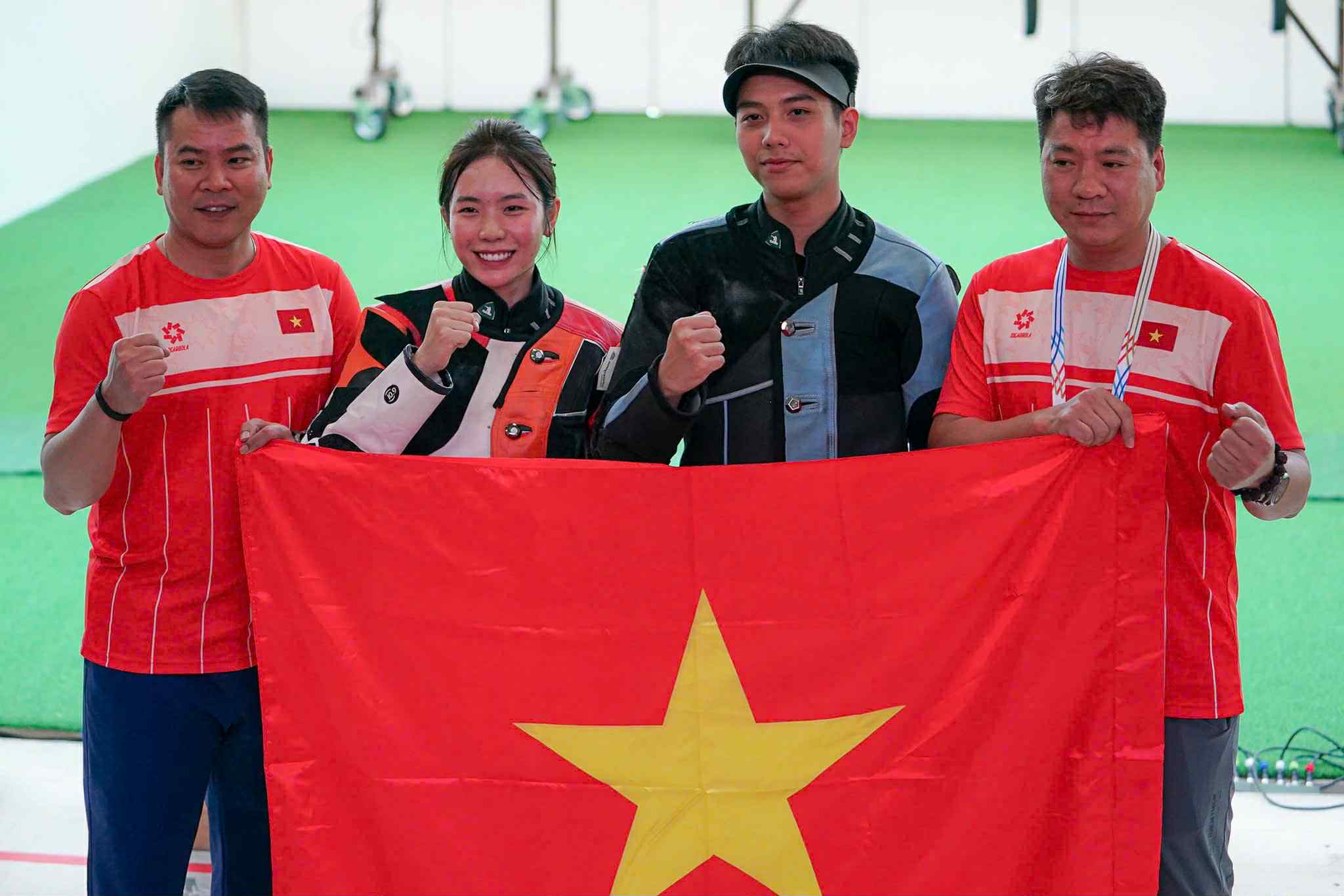SEA Games 33 ngày 12-12: Bắn súng giành HCV đầu tiên trong ngày 4 sea games 33 - Ảnh 4.