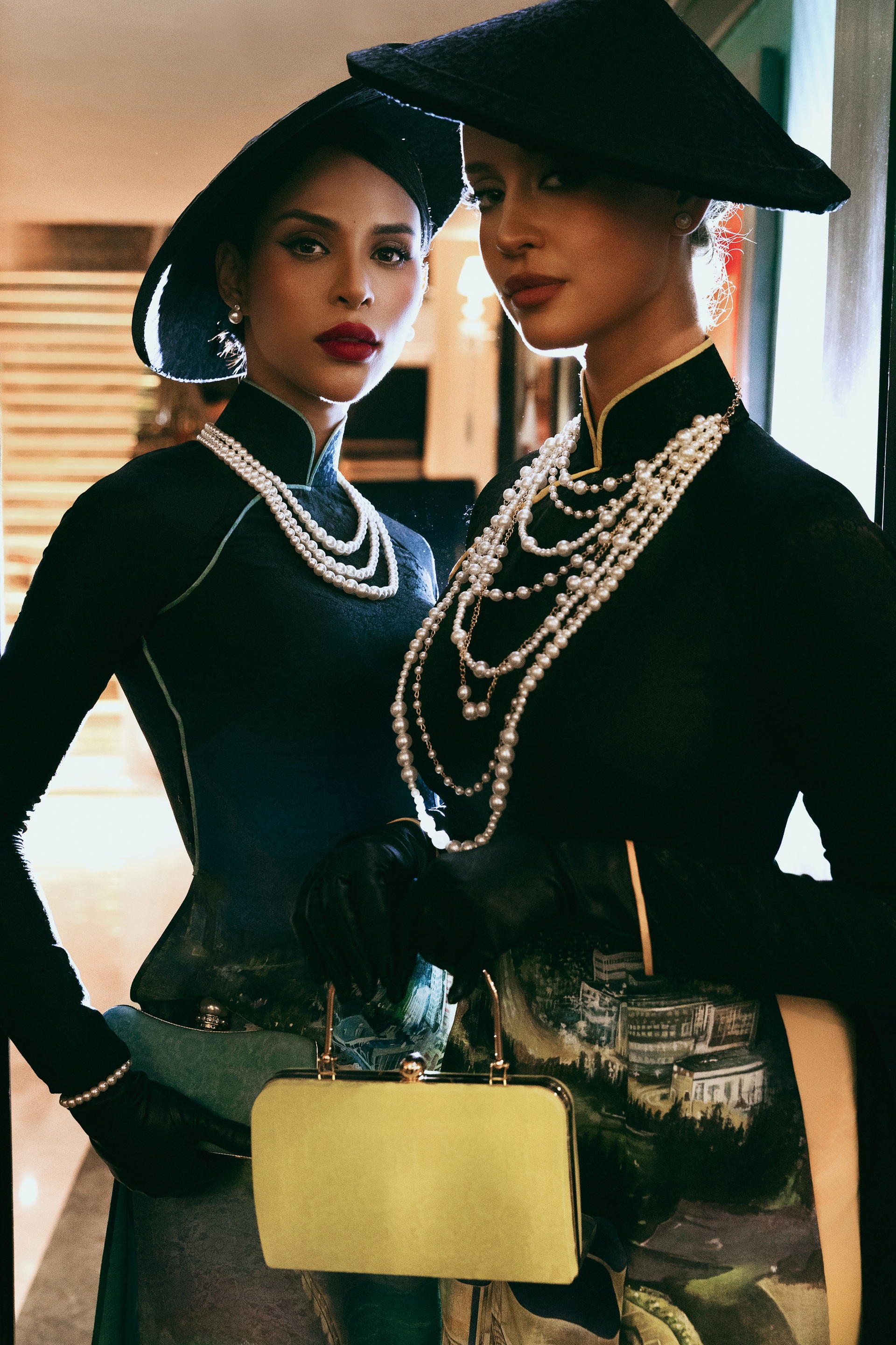 Hoa hậu Phương Linh vào top 5 trình diễn áo dài ấn tượng ở Miss Cosmo 2025 - 8