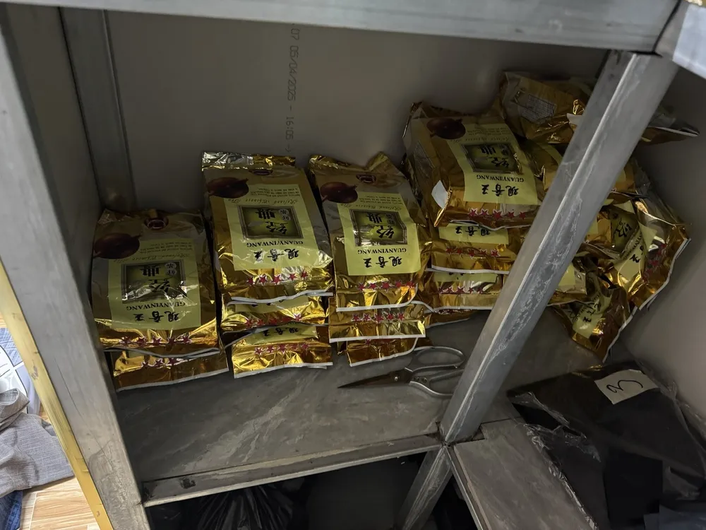 Số ma túy lớn bị thu giữ. Ảnh: CA triet-pha-duong-day-ma-tuy-xuyen-quoc-gia-giao-dich-1-500-ti-dong (8).jpg