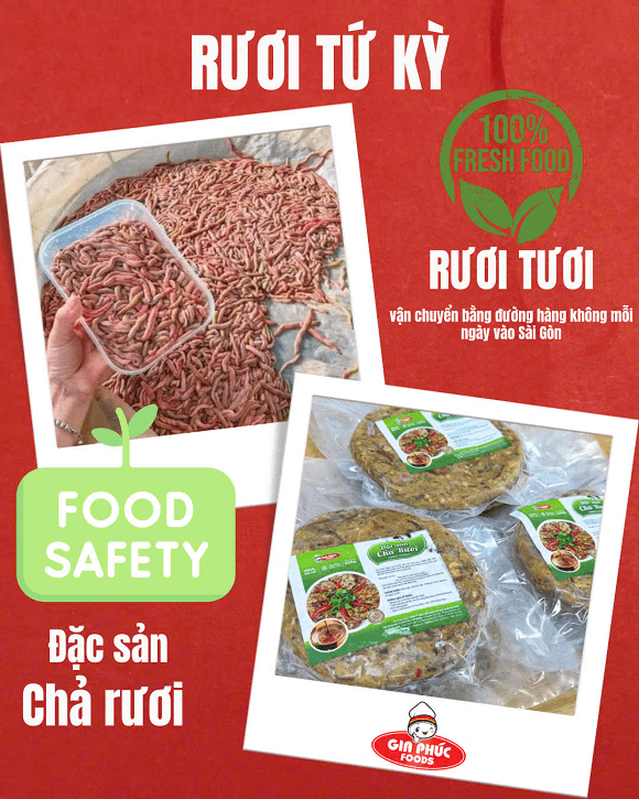 Chả rươi Tứ Kỳ, Thực Phẩm Gia Phúc